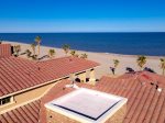 Condo 721 - El Dorado Ranch San Felipe beachfront - beach view from drone